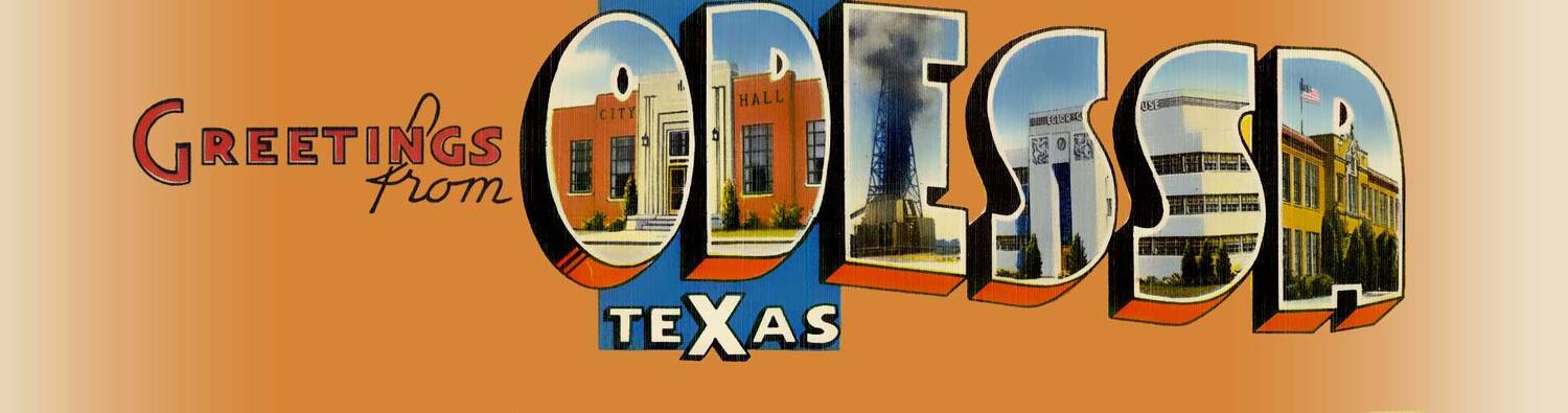 Odessa Texas Greetings Card