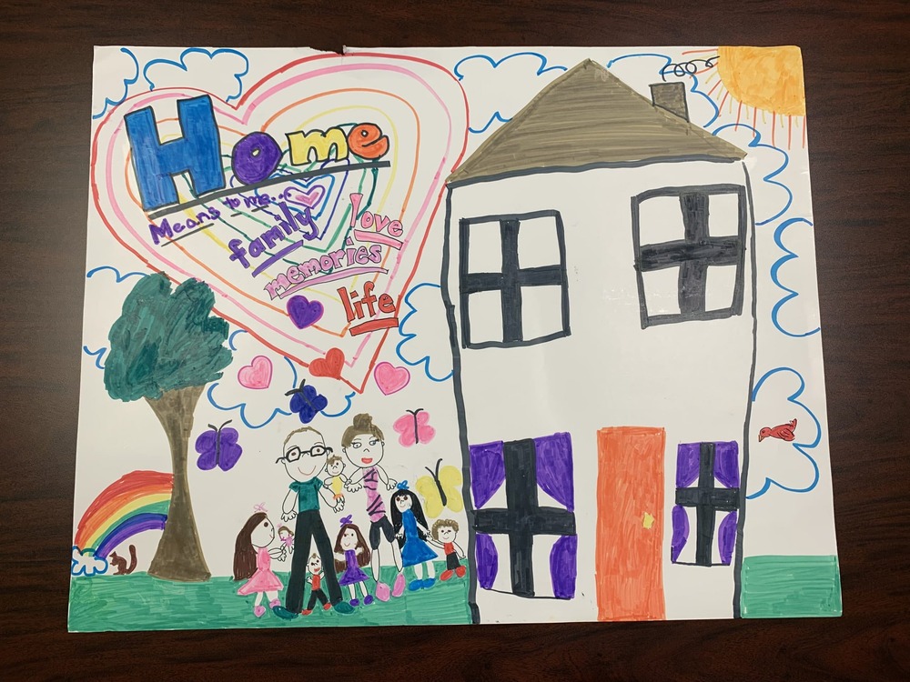 July What Home Means to Me Poster Winner